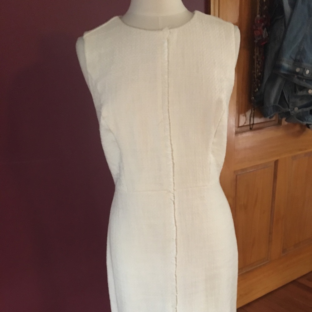 Ann Taylor Cream Dress
